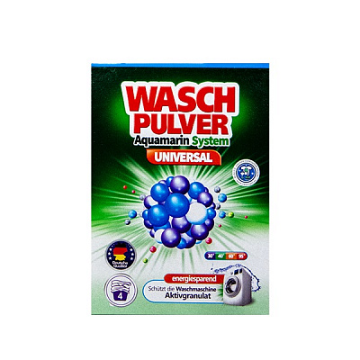Стиральный порошок для машинной и ручной стирки WASCH PULVER Universal 0,34 кг 
