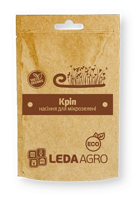 Набір для вирощування мікрозелені LedaAgro кріп 5 г (4820119797594)