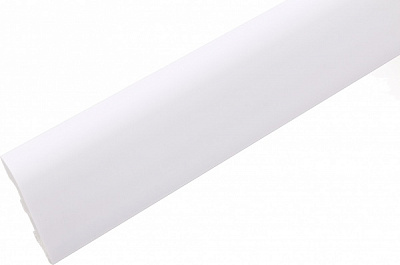 Плинтус King Floor JX294-W белый 2000x100x15 мм 