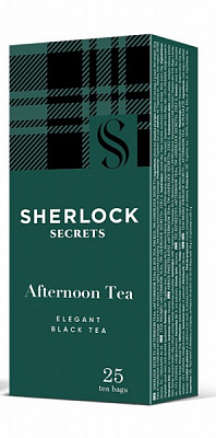 Чай черный Sherlock Secrets Afternoon 25 шт. 50 г 