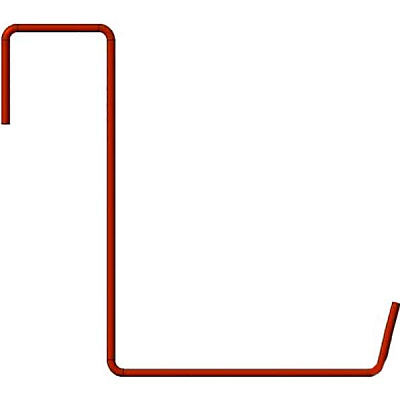 Держатель для горшков простой 220х220 коричневый 