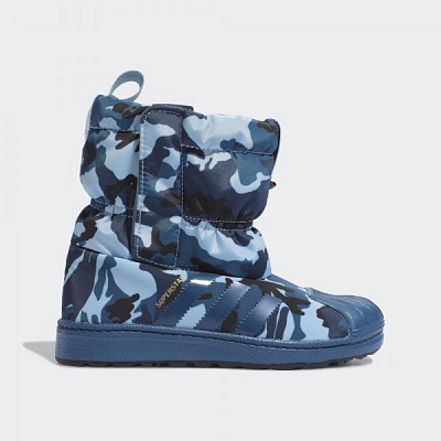Ботинки Adidas SST WINT3R CF C EE7260 р. 33 голубой