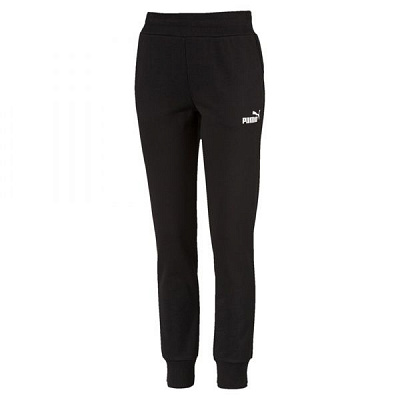 Брюки Puma Essentials Fleece Pants 85182701 р. M черный