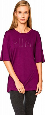 Футболка Puma FUSION Elongated Tee 59236029 M фиолетовый