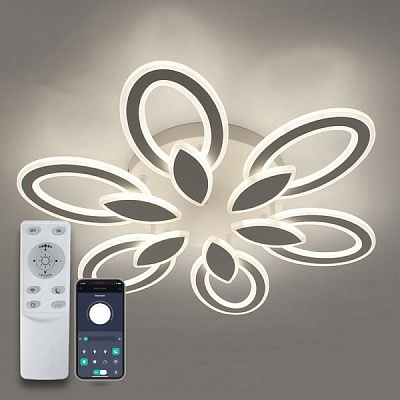 Люстра светодиодная Luminaria Aurora Double 6F 120 Вт белый AURORA DOUBLE 120W 6F 