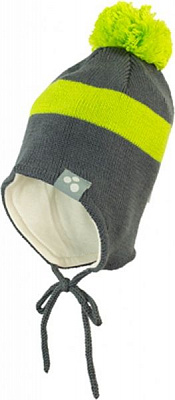 Шапка HUPPA В'язана VIIRO 1, L р.55-57 сірий 83620100-80048-00L
