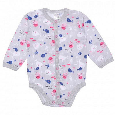 Полукомбинезон для девочки Татошка р.56 серый 14651ркит 