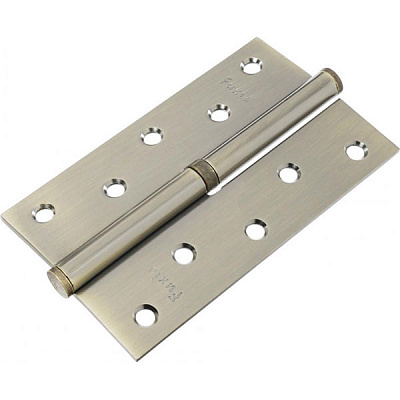 Петля съемная Fuxia 125x31x2,5 мм матовая античная латунь правая 2 шт