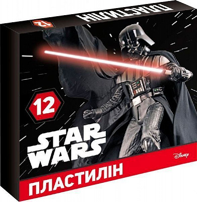 Пластилін Star Wars 12 кольорів Міцар+