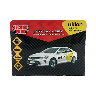 Автомодель Технопарк 1:43 Toyota Uklon CAMRY-BK-Uk