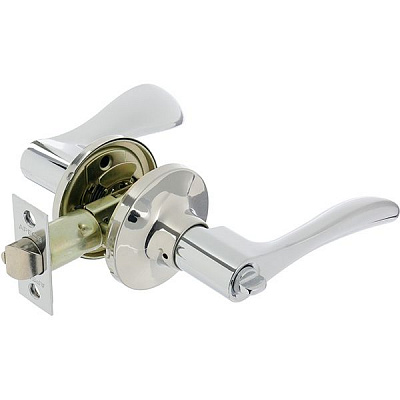 Ручка на розетке Apecs 891-01-CR ключ-фиксатор хром