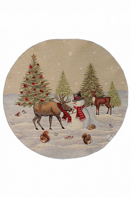 Серветка La Nuit Зимовий ліс d45