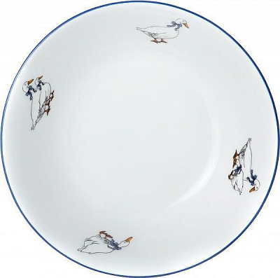Тарелка суповая Гуси 13 см Thun