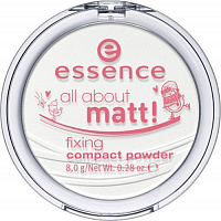 Пудра Essence All About Matt! Fixing Compact Powder 8 г