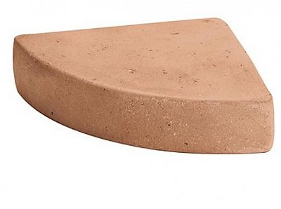 Піддон Terraneo 8х4,5х4,5 см фігурний світло-коричневий