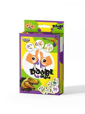 Игра настольная Danko Toys Doobl Image Dino 80 (укр) DBI-02-05U