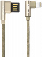 Кабель Nomi Lightning – USB 1 м золотий (344272) DCPQ 10i 