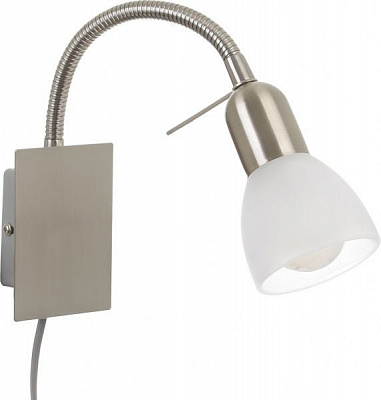 Спот Eglo 25 Вт E14 матовый никель 86213 