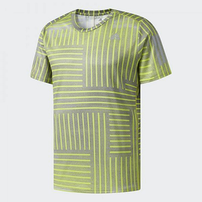 Футболка Adidas RS PRINT SS TEE BS4685 L серый