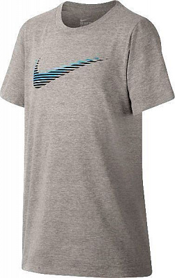 Футболка Nike B NSW TEE LIGHTSPD SWOOSH 863804-063 XL серый