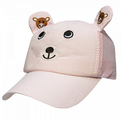 Кепка для девочек Devilon 2-8 лет р.47-52 бледно-розовый 519261 