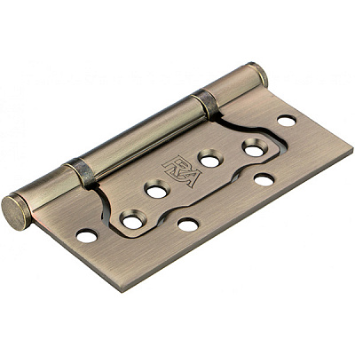 Петля евро  RDA 23512 Eurocento 100x2.5 мм матовая латунь 2 шт