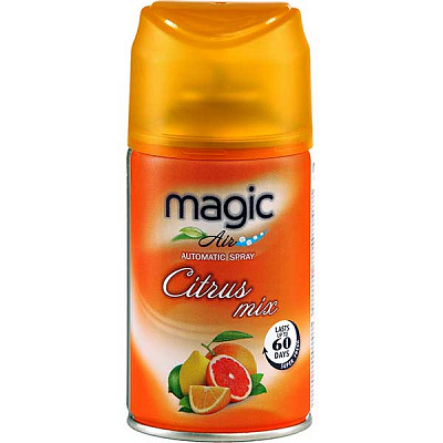 Сменный баллон для автоматического освежителя воздуха Magic Air Citrus mix 250 мл