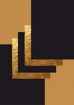 Постер Геометрия золото (коллекция 1) Posterclub 