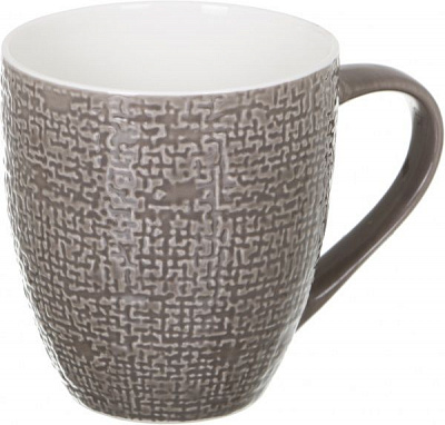 Чашка Nature 500 мл коричневая KRJYD614 Fiora