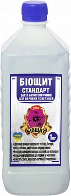 Антисептик БІОЩИТ Стандарт для поверхностей (1360) 1000 мл