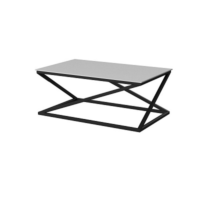 Стіл журнальний Сена білий 1020x625x408мм Aqua Rodos