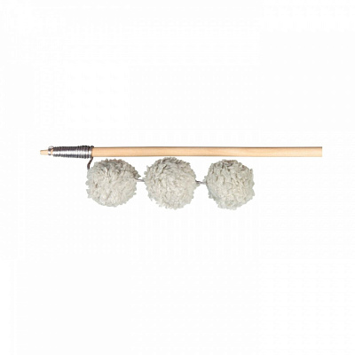 Іграшка для котів Trixie Паличка з 3-ма м'ячиками плюш 35 см