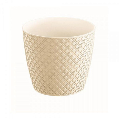 Горшок для цветов Prosperplast ORIENT 190 мм круглый 4 л кремовый (26569-728) 