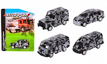 Автомодель Автопром 1:64 Полиция (ассортимент) 6420