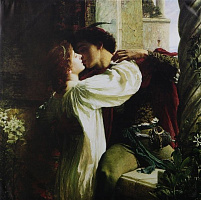 Репродукция Sir Frank Dicksee Romeo and Juliet 80-90 80x80 см 