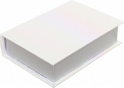 Скринька-книга Хамелеон 23х17х6 см молочна