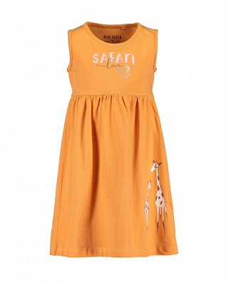 Платье Blue Seven трикотажное р.104 морковный 721605 X_271_р.104 