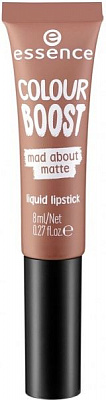 Помада рідка Essence Colour Boost Mad About Matte № 01 dusty romance 8 мл