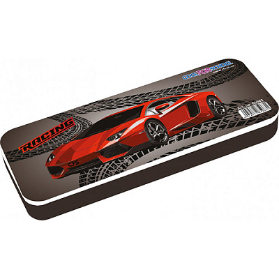 Пенал школьный Racing CF85963 Cool For School серый