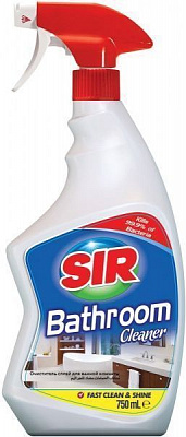 Спрей SIR для ванной комнаты антибактериальный 0,75 л