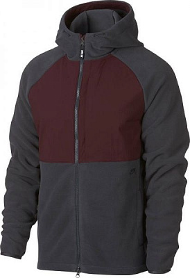 Джемпер Nike M NK SB HOODIE FZ POLARTEC 938347-060 р. M сірий