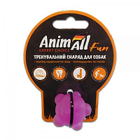 Іграшка для собак AnimAll Куля молекула 3 см фіолетова 88134