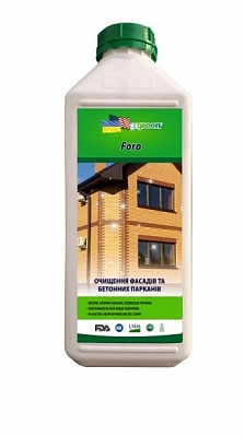 Очиститель фасадов от высолов и цементного раствора Мальва Foro 2 л 