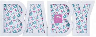 Коллаж EVG FRESH 8036-2 4 фото 10x15 см белый 