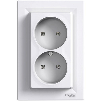 Розетка Asfora EPH9700121 белая