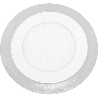 Светильник точечный Blitz с LED-подсветкой 12 Вт 4000 К белый PRD S 2067 R 12+4W WH 