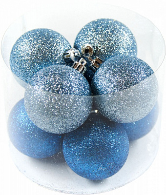 Набор елочных шаров 9392 d112 мм 14,5 см 8 шт./уп. 