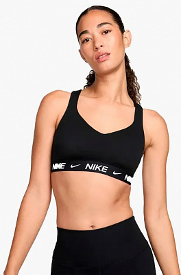 Бра Nike W NK DF INDY HGH SPT BRA FD1068-011 р.M черный