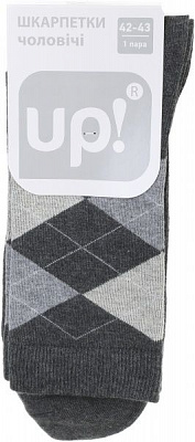 Носки UP! (Underprice) р. 27-29 темно-серый 1 пар 