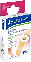 Лейкопластырь ECOPLAST мозольный Soft Disk нестерильные 10 шт.